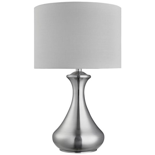 Bordlampa Cream touch (Borstat stål)