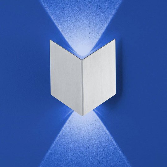 B-Leuchten Prince vägglampa IP54, vikoptik