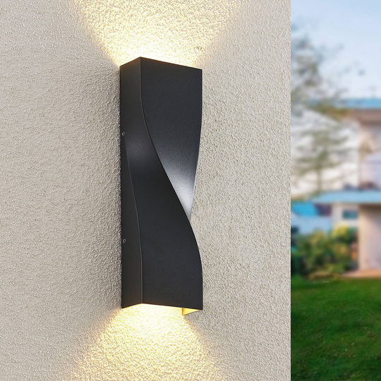 Lucande Tibelya LED-utomhusvägglampa
