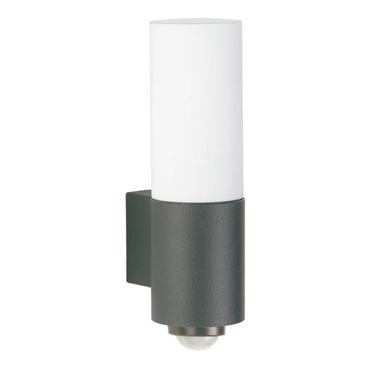 LED-vägglampa 0278 med rörelsesensorn antracit