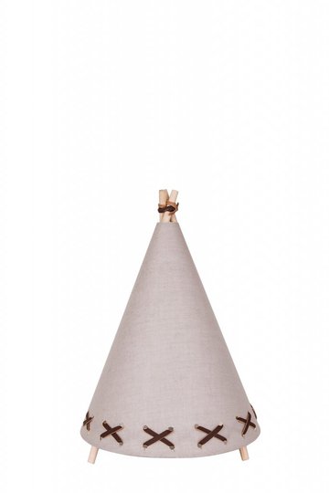 Tipi bordlampa (Beige/brun)