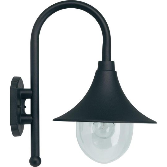 Berna vägglykta (Svart)