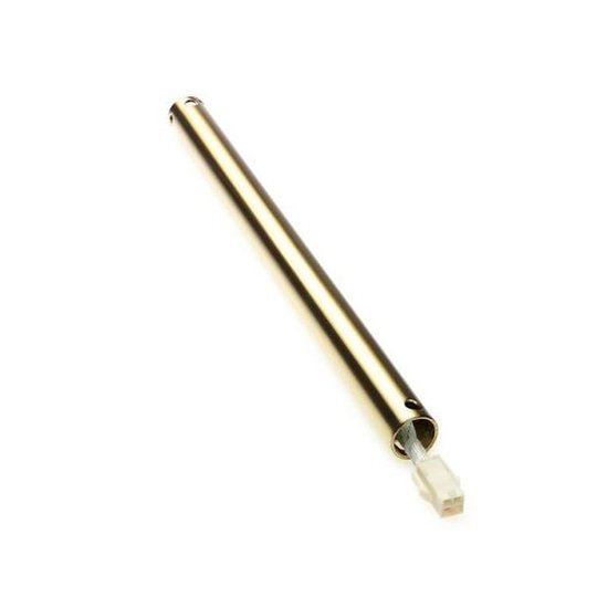 Förlängningsstång 30,5 cm, sidenmatt mässing