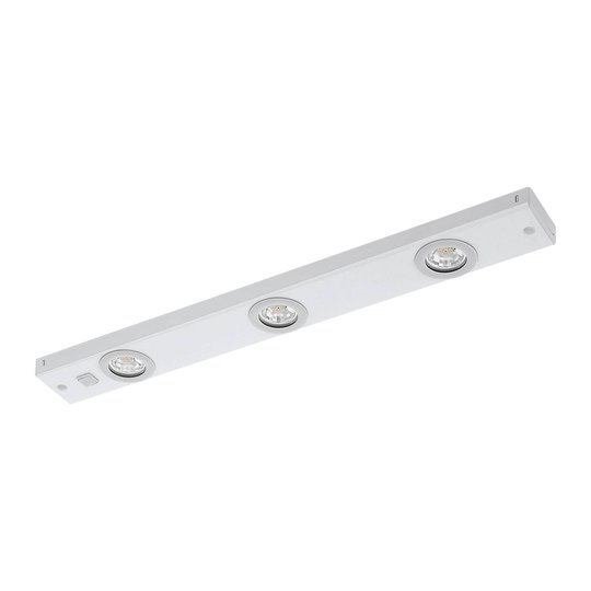 Bänklampa Kob LED med brytare, vit