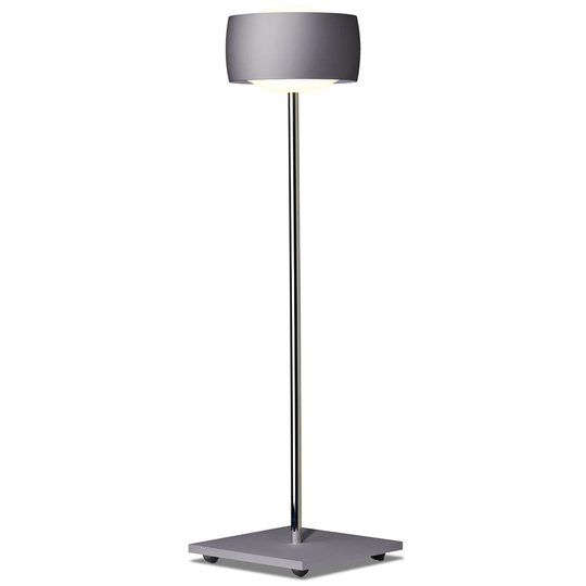 Med gestigenkänning – LED-bordslampa Grace grå