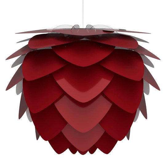 UMAGE Aluvia medium pendellampa rubinröd