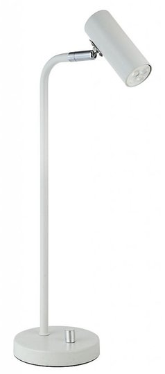 Skrivbordslampa LED m. dimmer (Vit)