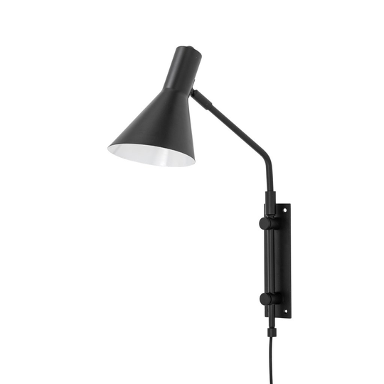 Edil vägglampa (Svart)