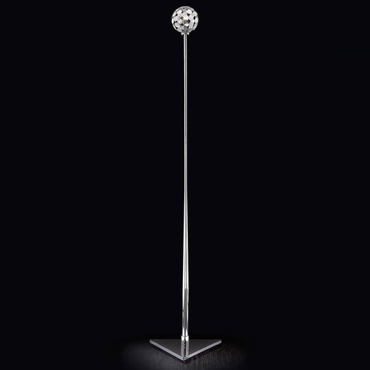 Golvlampa Sfera med liten skärm