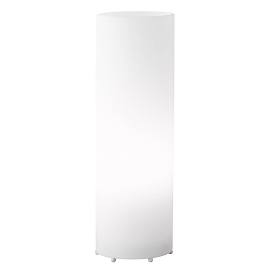 Cylindere bordslampa (Vit)