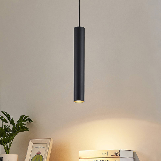 Lindby Seet pendellampa 1-fas skena, svart