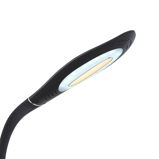 LED-bordslampa Pattaya, svart, dimbar, CCT
