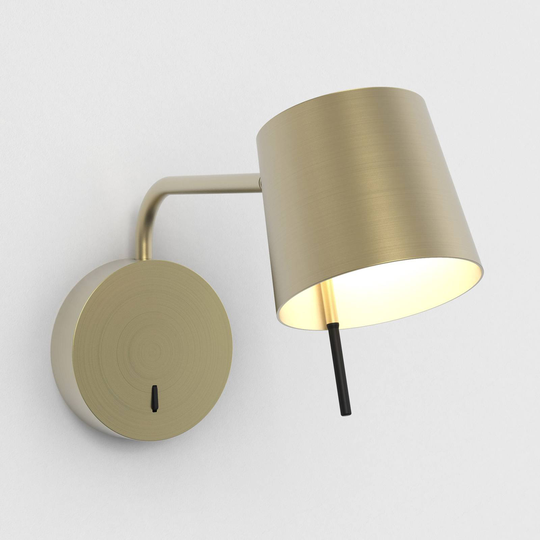 Astro Miura Swing Arm LED-läslampa guld matt