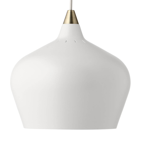 FRANDSEN Cohen pendellampa Ø 32 cm vit matt