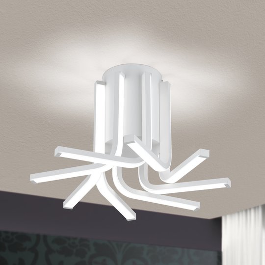 LED-taklampa Venti, dimbar
