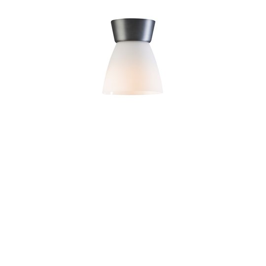 Bizzo plafond opalvitt glas (Grå)