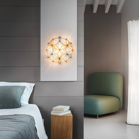 Slamp La Vie Mini taklampa Bredd 34 cm bärnsten