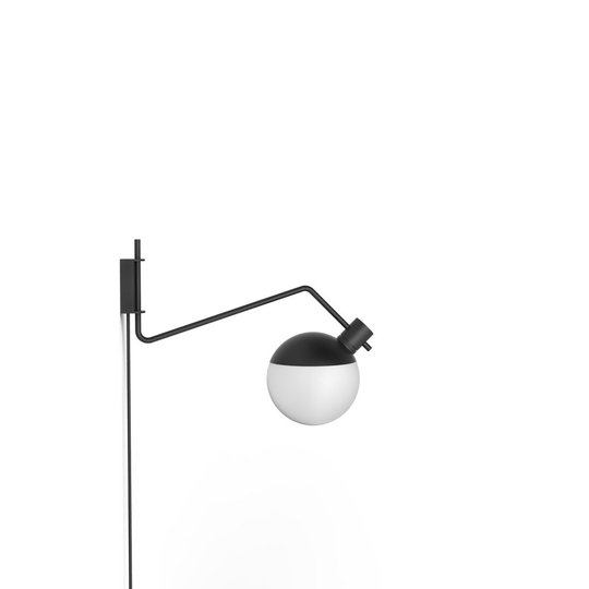 Baluna vägglampa (Svart)
