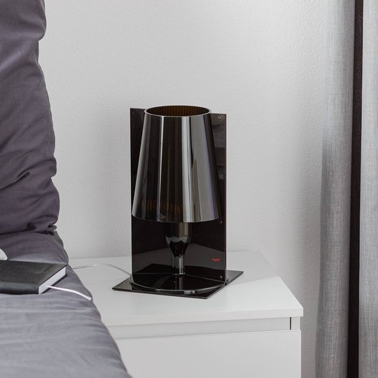 Kartell Take bordslampa, rökgrå