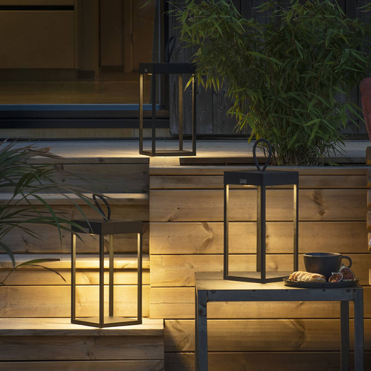 LED-terrasslampa Ravello, höjd 30 cm