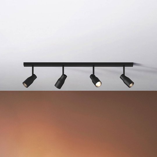 Astro Apollo Four Bar takspotlight, svart