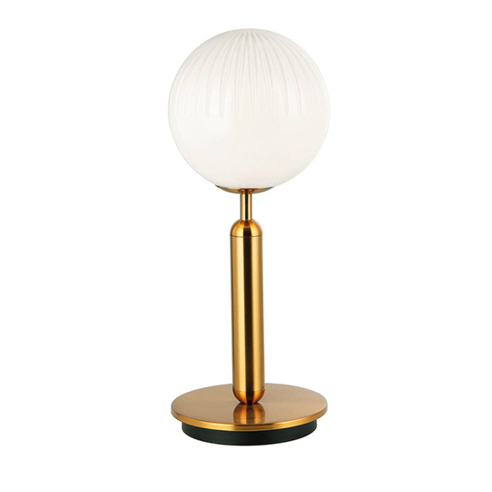 Bordslampa Jolin med kulglas