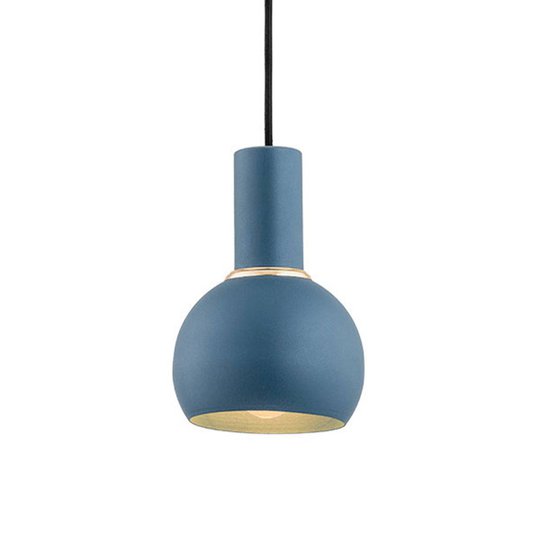 Hänglampa Selma, 1 lampa, blå Ø 14 cm