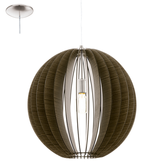 Cossano 50cm mörkbrun (Beige/brun)