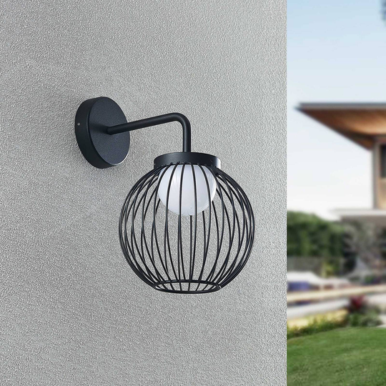 Lucande Kartivan LED-vägglampa med IP65