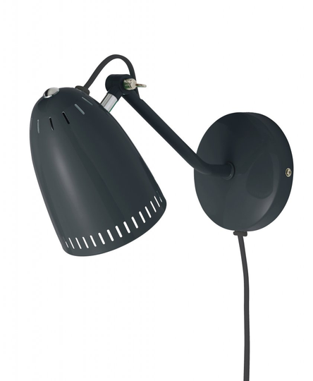 Dynamo vägglampa (Grå)
