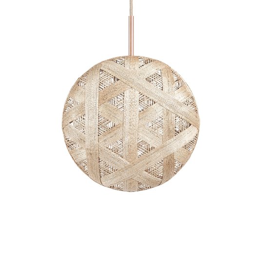 Forestier Chanpen M Hexagonal hänglampa, natur