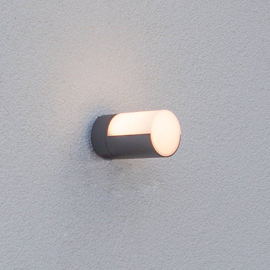 LED-utomhusvägglampa Cyra, 1 lampa