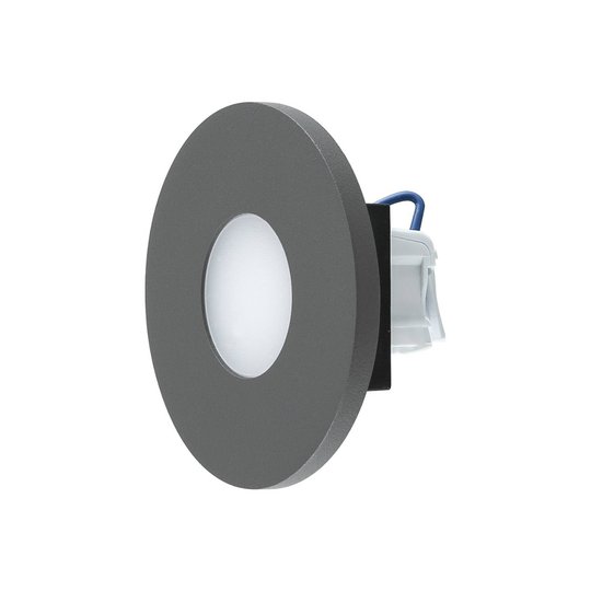 EVN LR230 LED-vägginbyggnadslampa direkt antracit