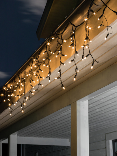 Startset istapp 100 LED (Svart)