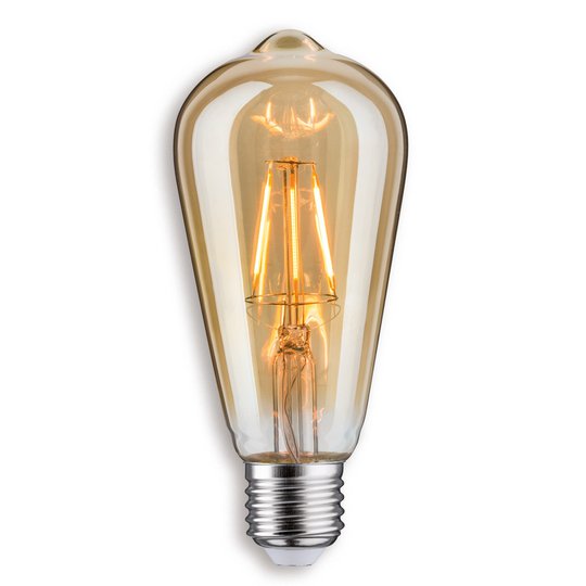 E27 4W Rustika LED-glödlampa i guld