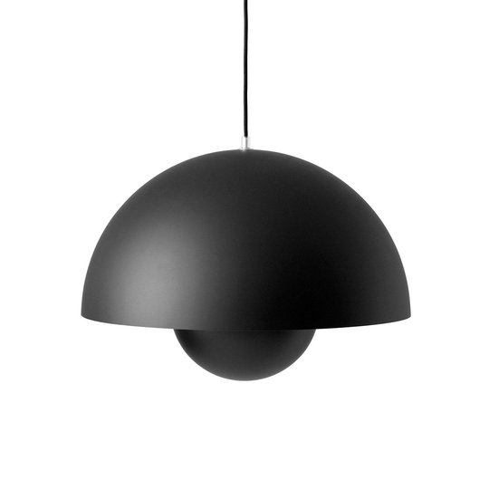 &Tradition Flowerpot VP2 pendel 50 matt svart