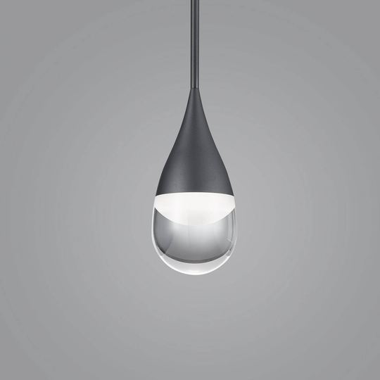 Helestra Deep LED-hänglampa, matt svart