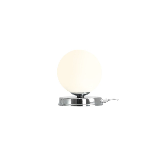 Ball bordslampa (Krom)