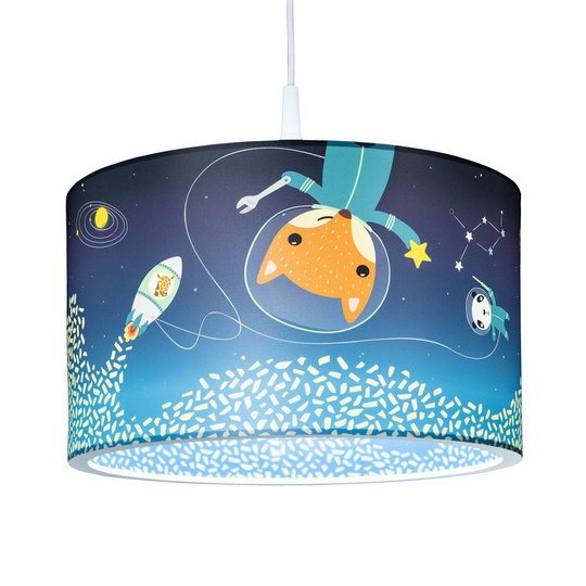 Hänglampa Space Mission, blå
