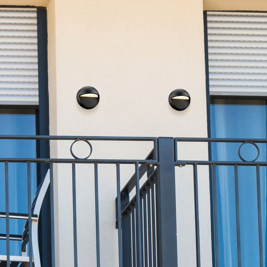 Westinghouse Winslett LED-vägg dimbar, svart