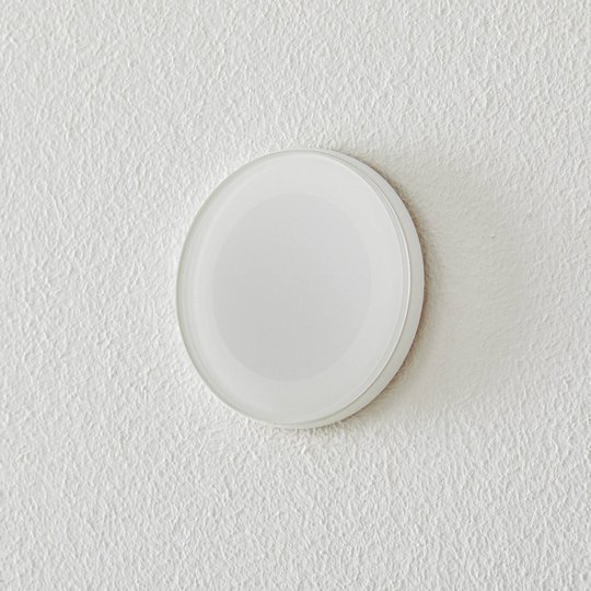 BEGA Accenta vägginbyggnad rund ring vit 315 lm
