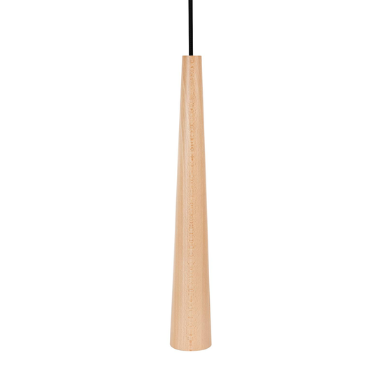 Envolight Wooden Round Cones hänglampa 4 lampor