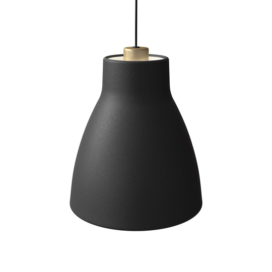 Pendellampa Gong Ø 25 cm svart