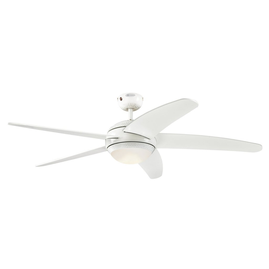 Bendan LED 132 cm takfläkt (Vit)
