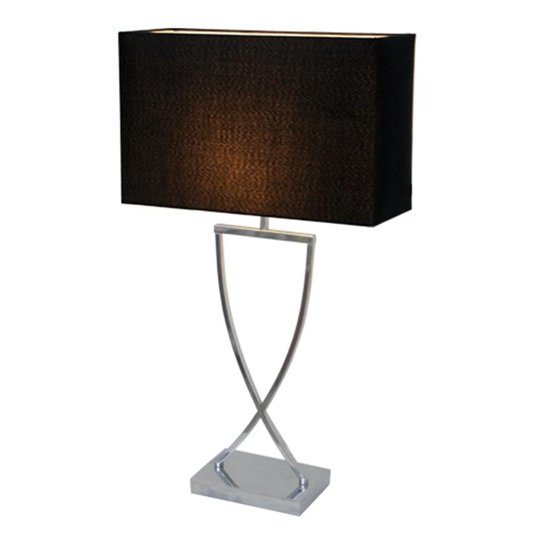 Omega bordslampa H69cm (Vit)