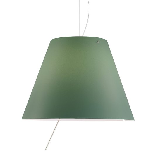 Vacker LED-pendellampa Constanza i grönt