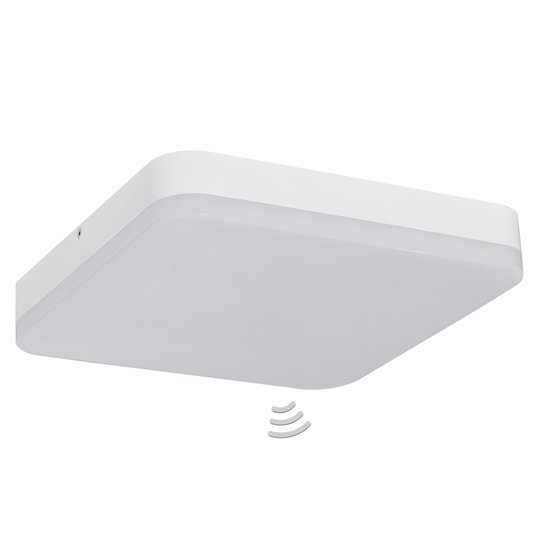 Med sensor - LED-taklampa Office Square