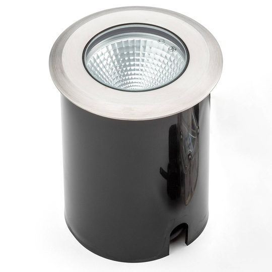 LED-markinbyggnadslampa Tuva, handtillverkad EU