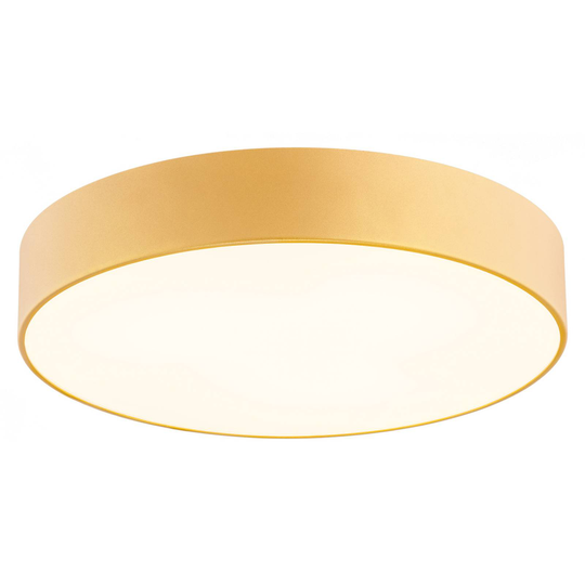 Taklampa Dayton, lackerad i guld Ø 75 cm