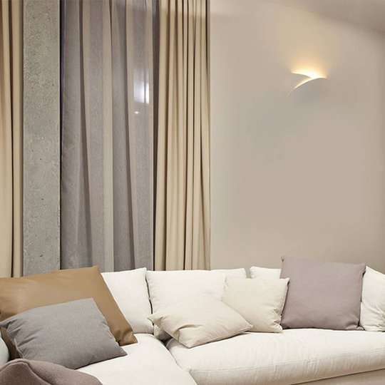 LED-vägginbyggnadslampa 2372B, 2 700 K